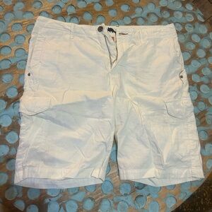 Tommy Bahama White Cargo Shorts for Men
